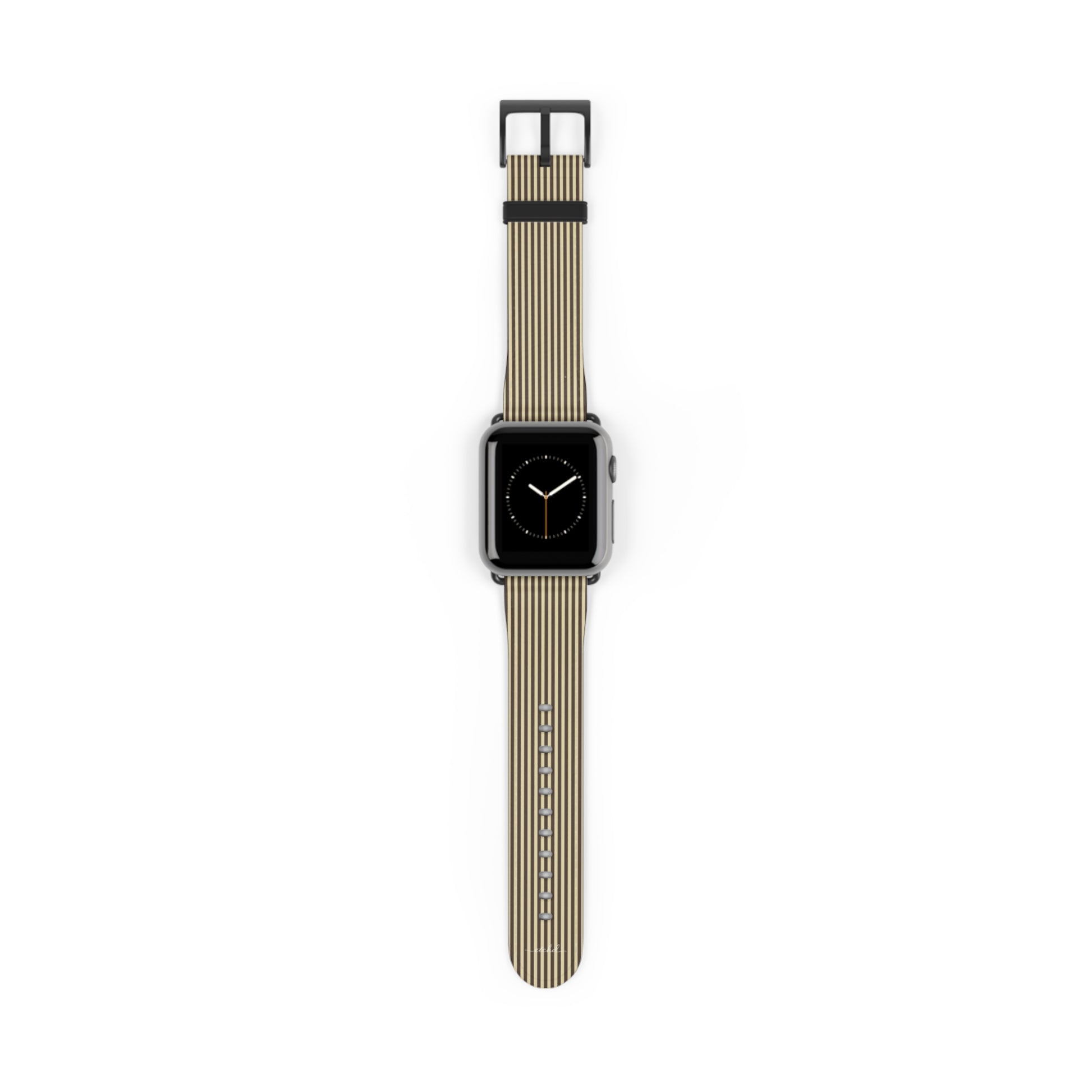 Butter Yellow And Brown Smartwatch Strap by etchd