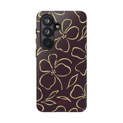 Plum & Butter Floral Phone Case by etchd, view 61
