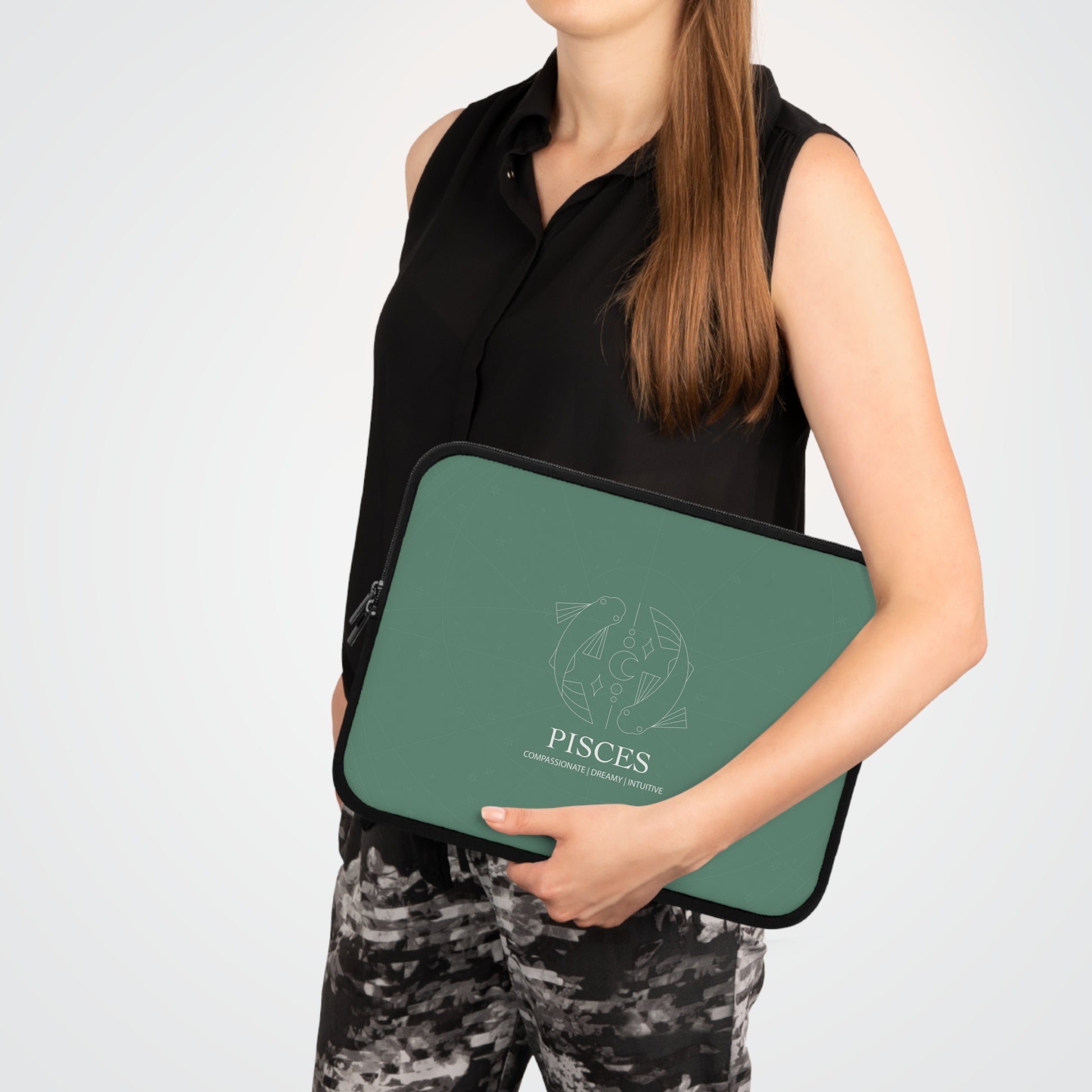 Pisces Laptop Sleeve by etchd, view 6