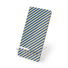 Cobalt & Butter Striped Diagonal Supporto per telefono