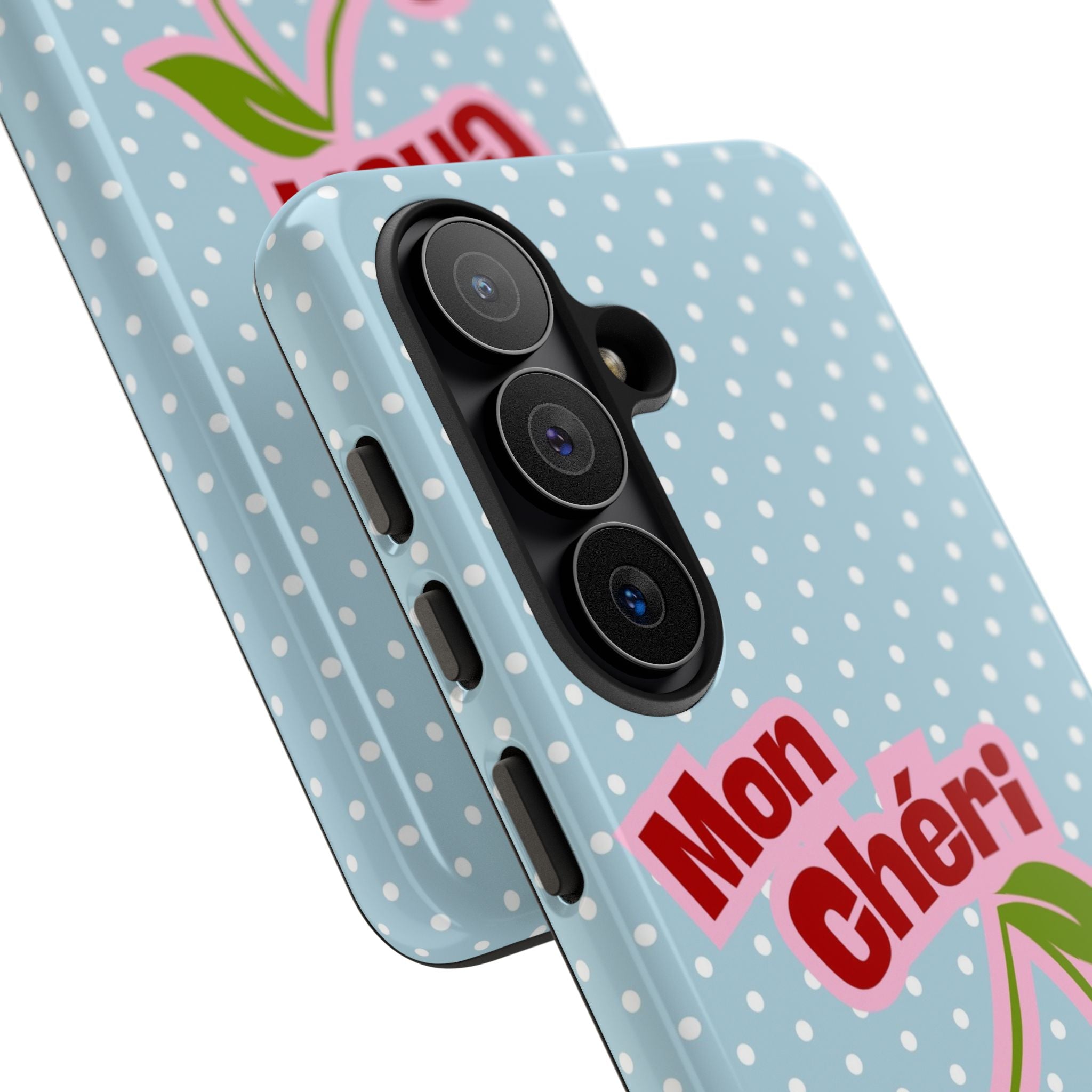 Mon Chéri Phone Case by etchd, view 143