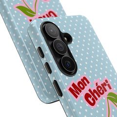 Mon Chéri Phone Case by etchd, view 143