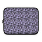 Abstract Print Lavender Laptop Sleeve