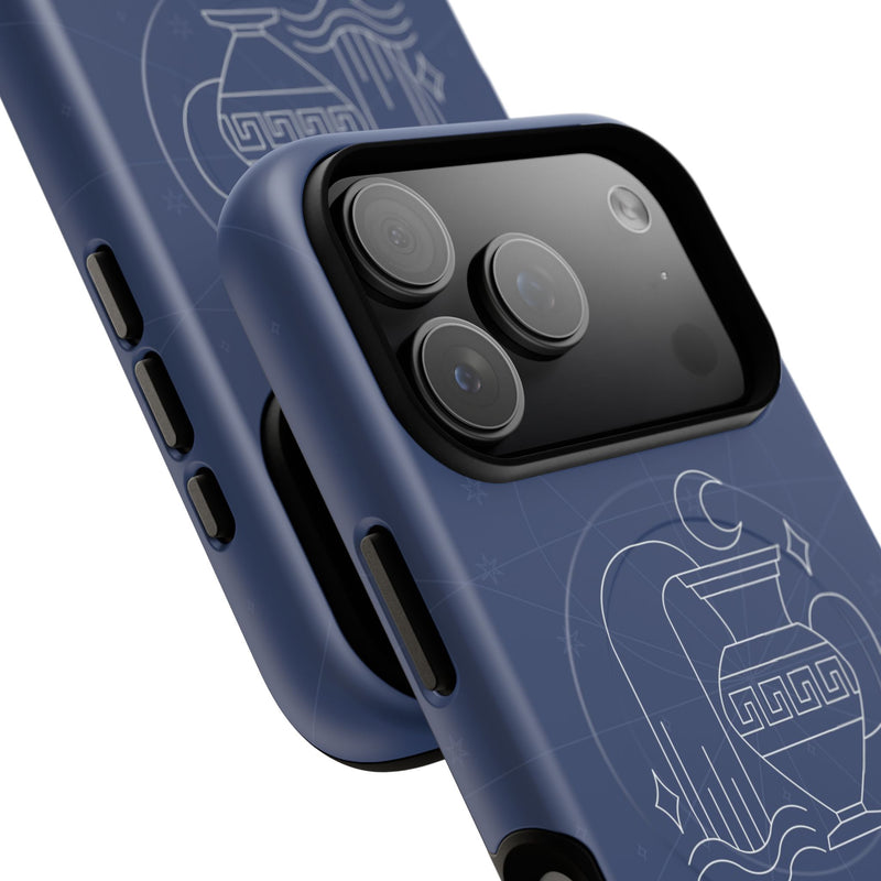 Aquarius Magnetic Phone Case by etchd, view 100