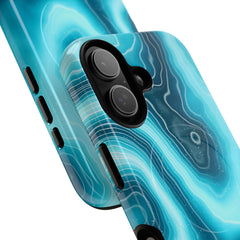 Aquamarine Magnetic Phone Case by etchd, view 87