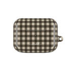 Cream & Brown Gingham Custodia per AirPods