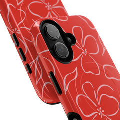 Poppy & Blush Floral Magnetic Phone Case by etchd, view 87