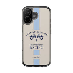 DND Sunday Clear Phone Case by etchd, view 24
