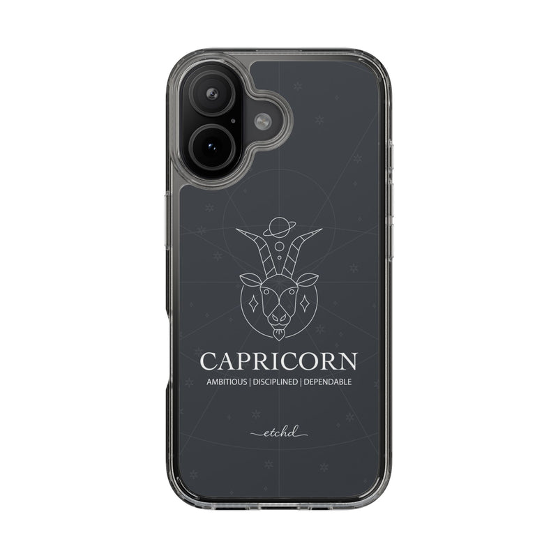 Capricorn Transparente Handyhülle-zoom-