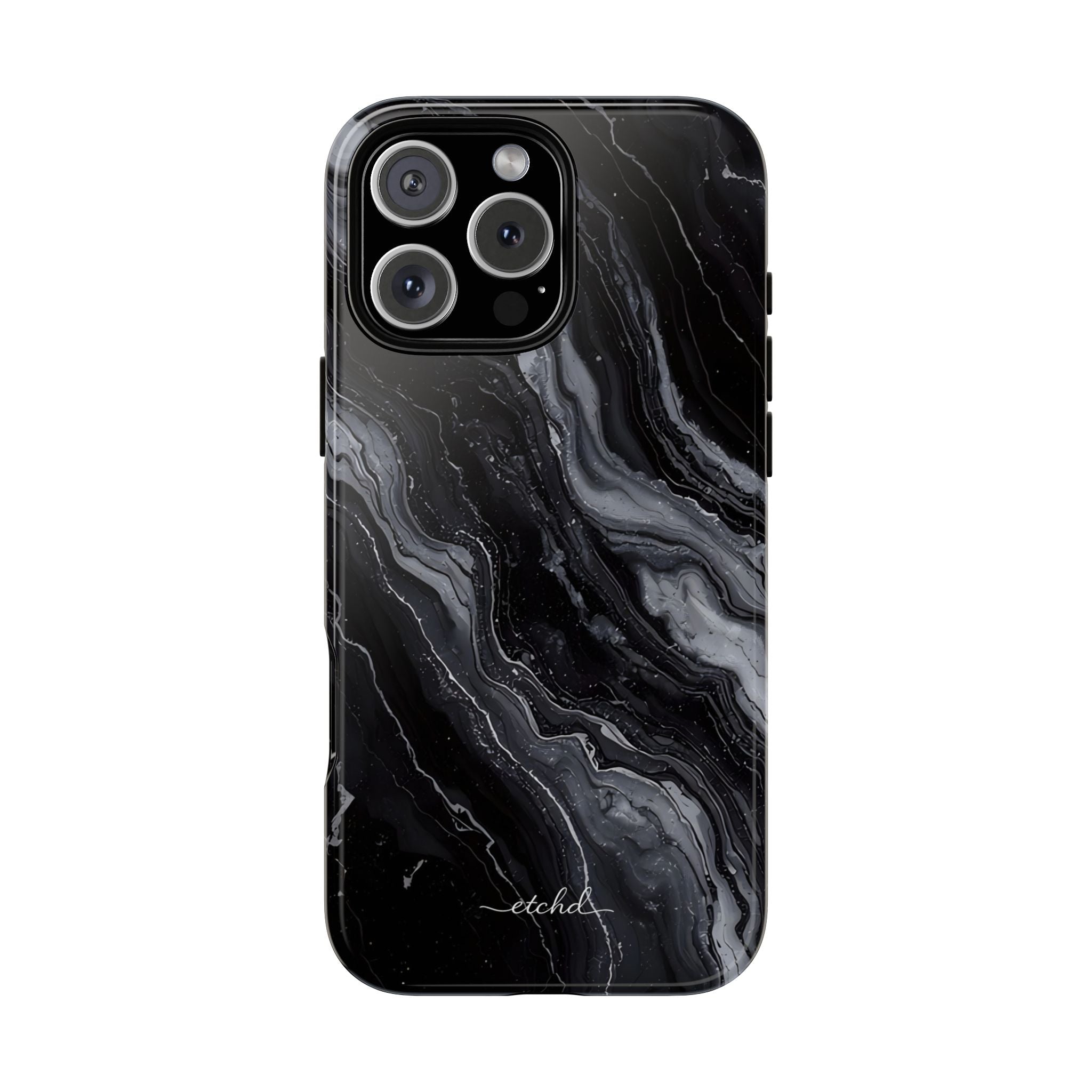 Onyx Pearl Phone Case by etchd