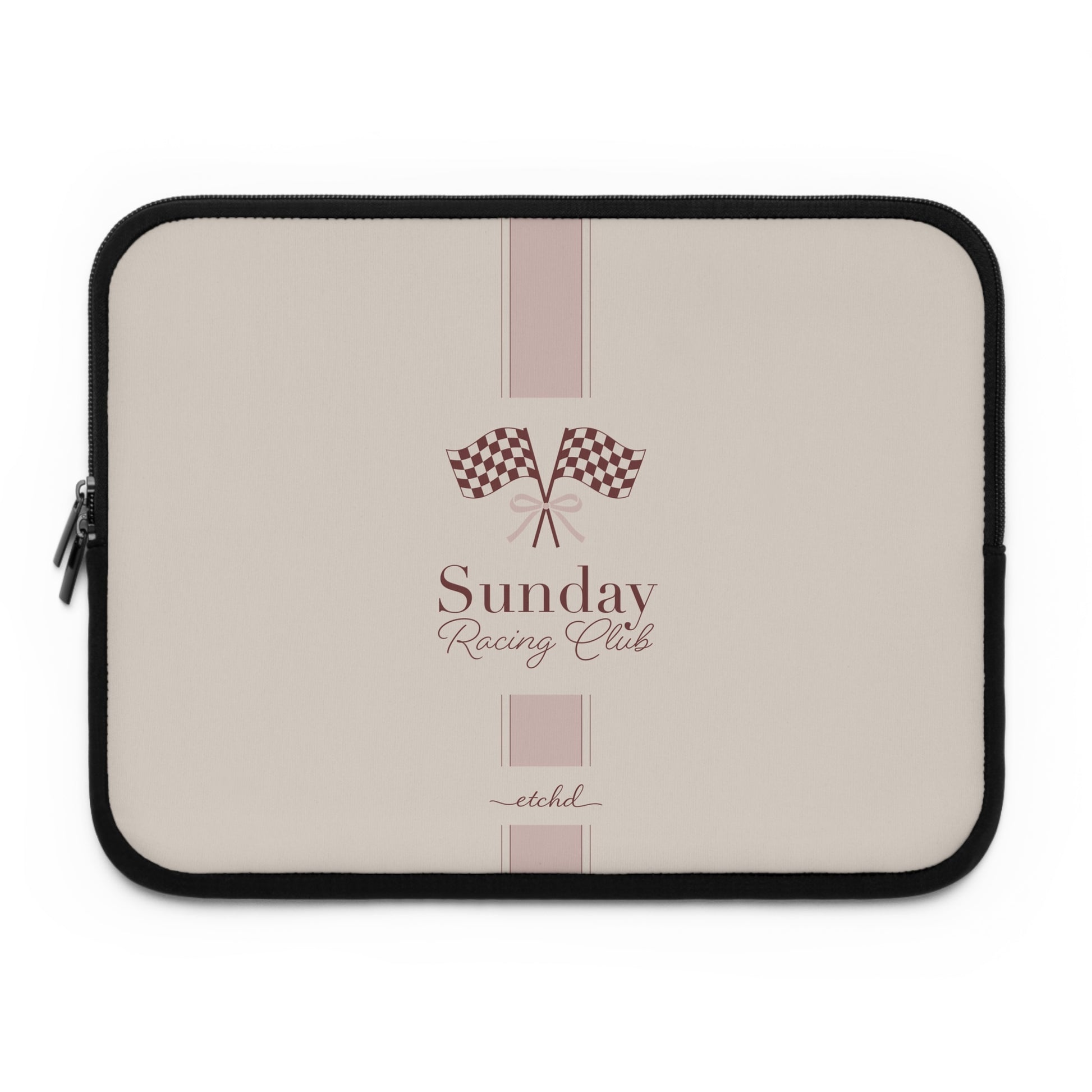 Sunday Racing Laptop Sleeve by etchd