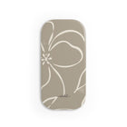 Neutral Floral Click-On Phone Grip