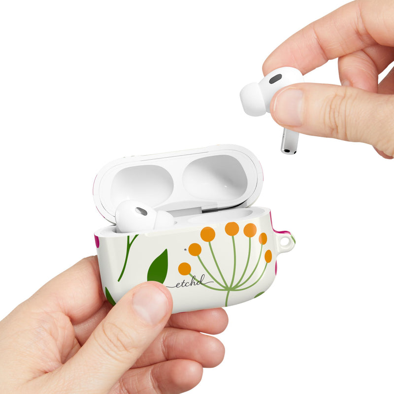 Funky Floral AirPod Case by etchd, view 11