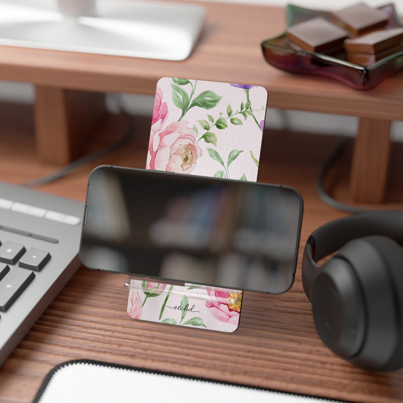 Peony Bloom Phone Stand-zoom-