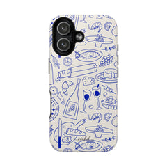 Food Pattern Magnetic Phone Case by etchd, view 25