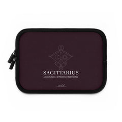 Sagittarius Laptop Sleeve by etchd, view 2