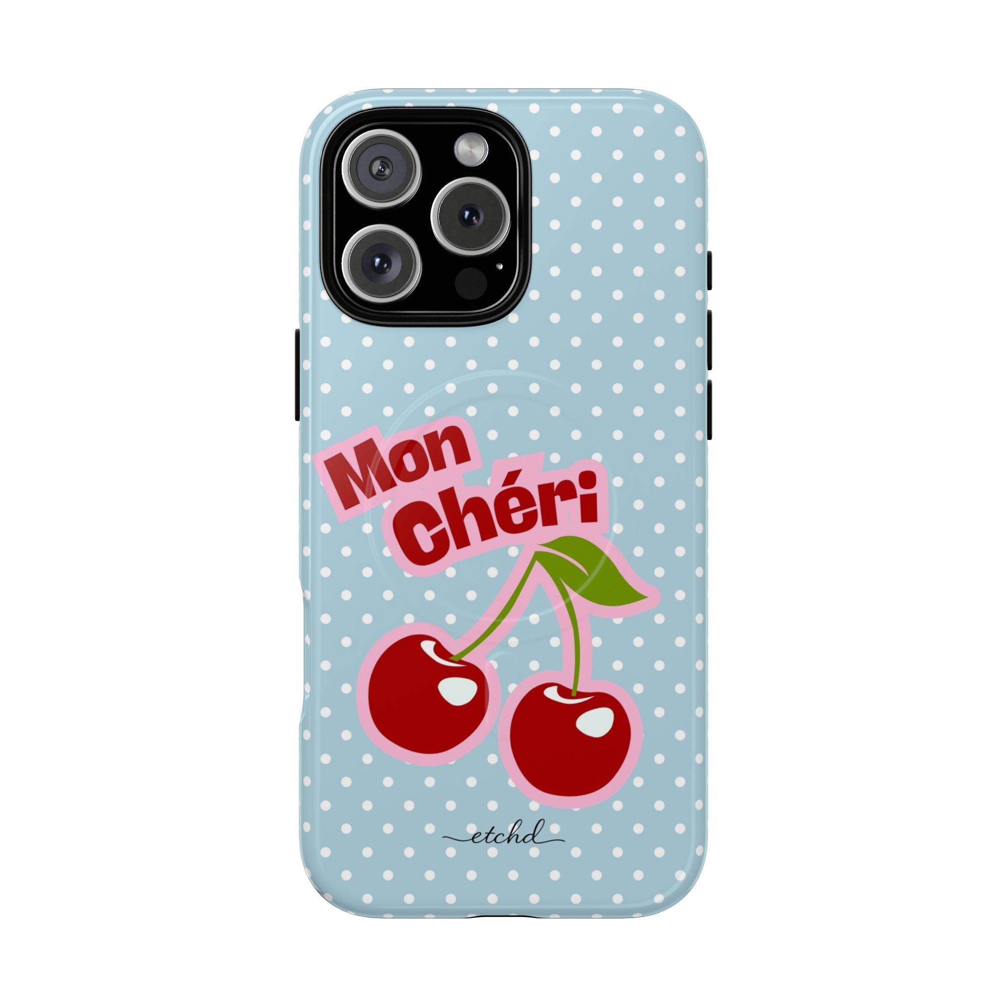 Mon Chéri Magnetic Phone Case – designer phone case by etchd
