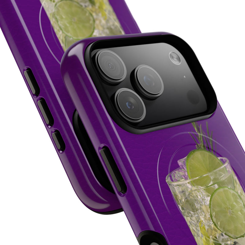 Gin & Tonic Magnetic Phone Case by etchd, view 99