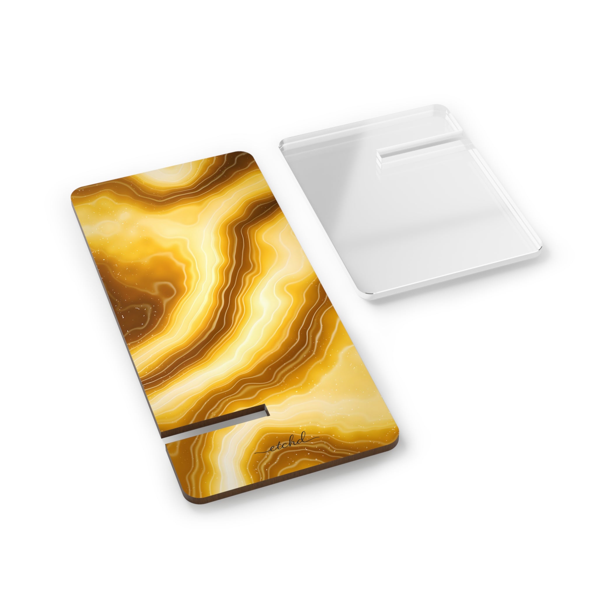 Citrine Phone Stand by etchd, view 2