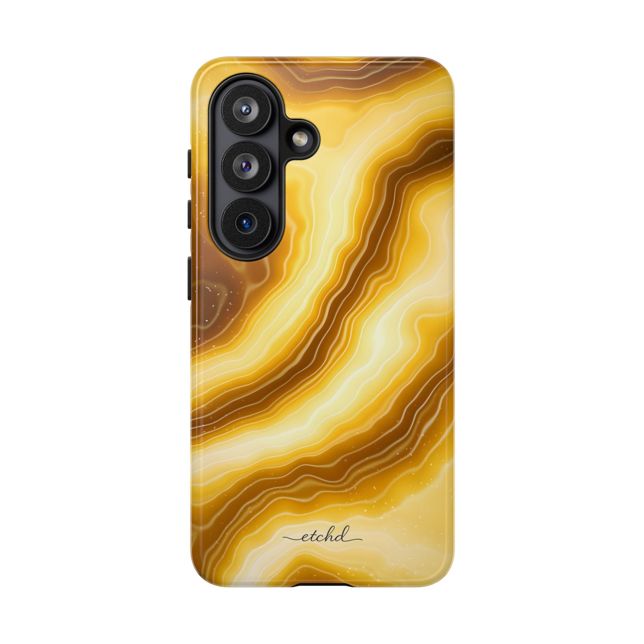 Citrine Phone Case by etchd, view 61