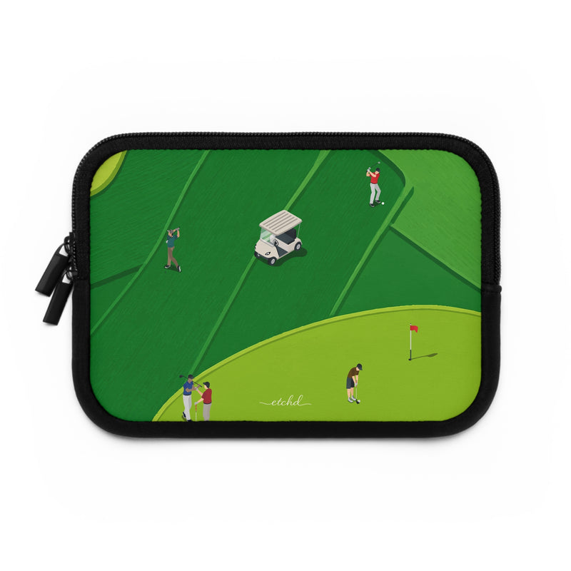 Golfers Laptop Sleeve by etchd, view 2