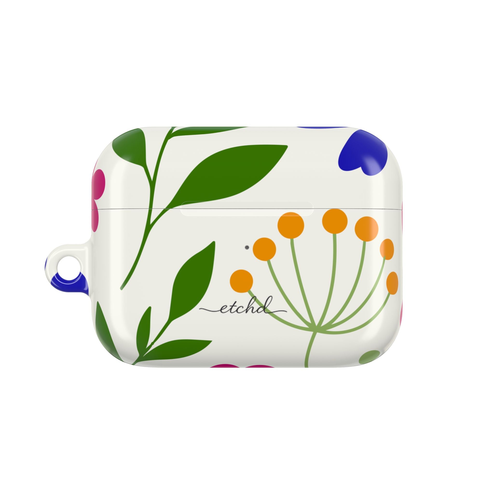 Funky Floral AirPod Case by etchd, view 2