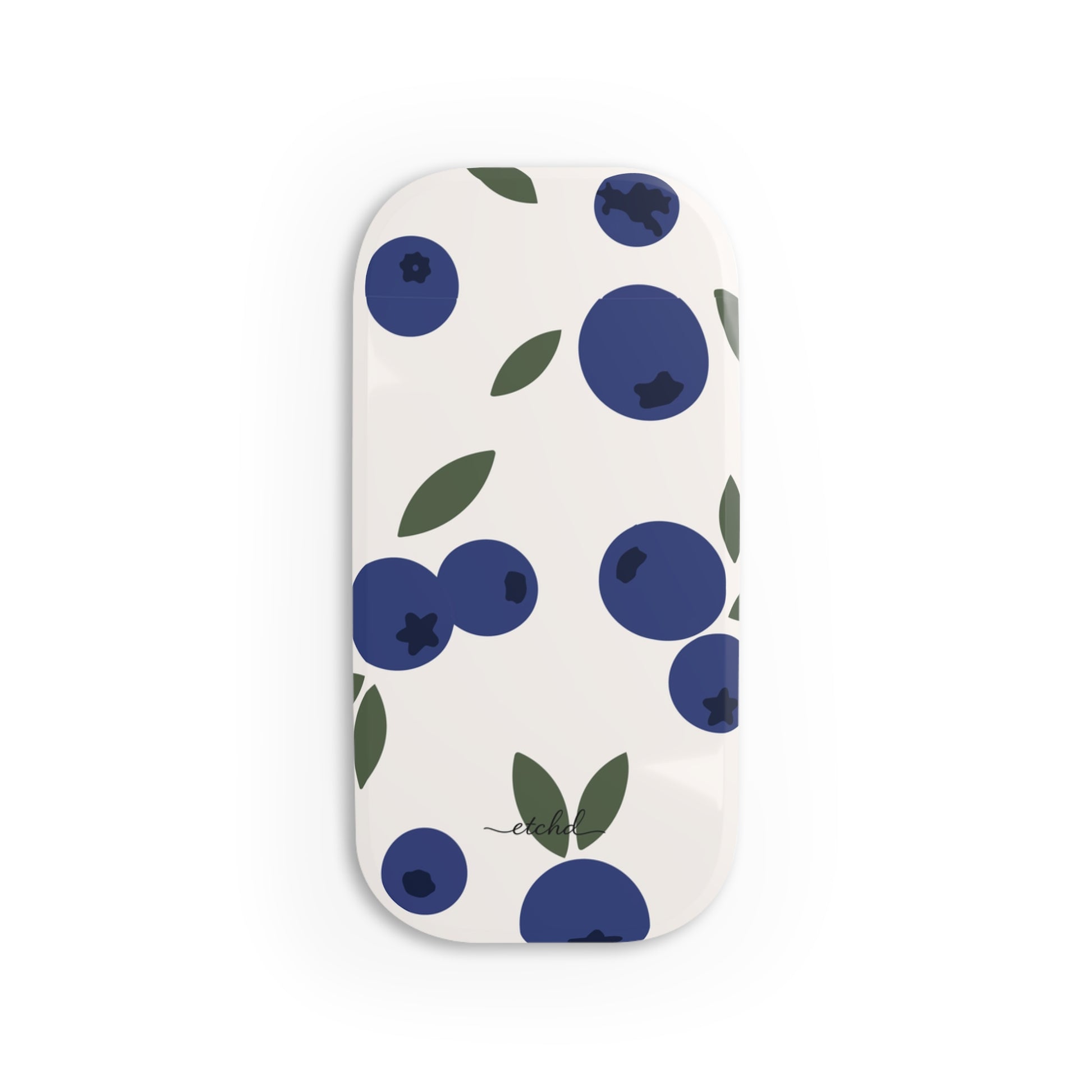 Blueberry Click-On Phone Grip by etchd