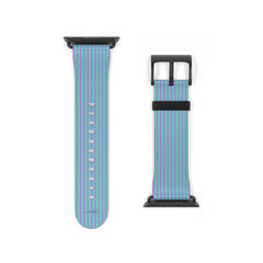 Lilac & Hypermint Striped Smartwatch Strap by etchd, view 9