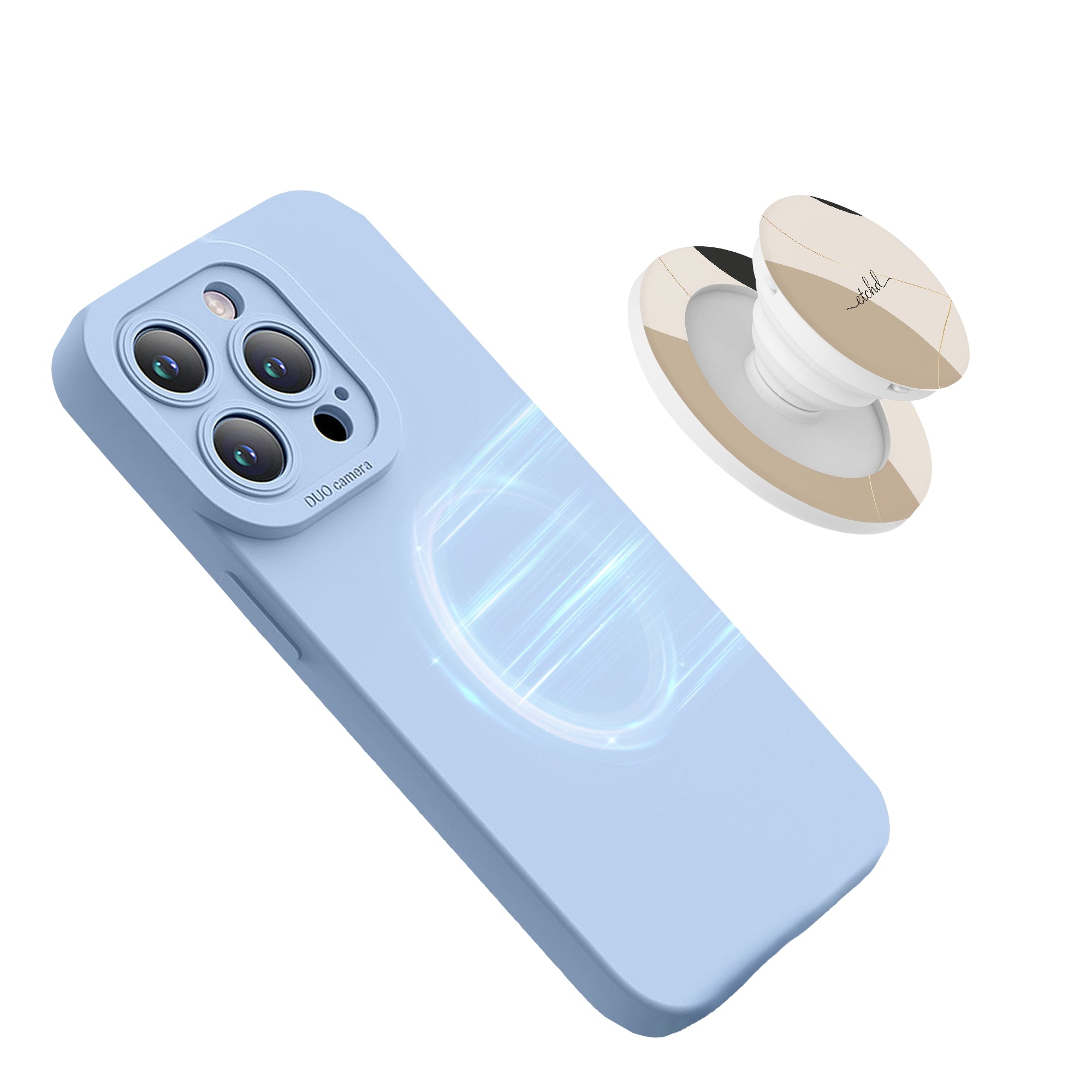 Neutral Curves Phone Grip And Stand by etchd, view 8