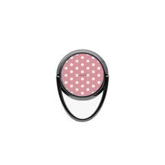 Cream & Blush Polka Dot Phone Ring Holder by etchd, view 4