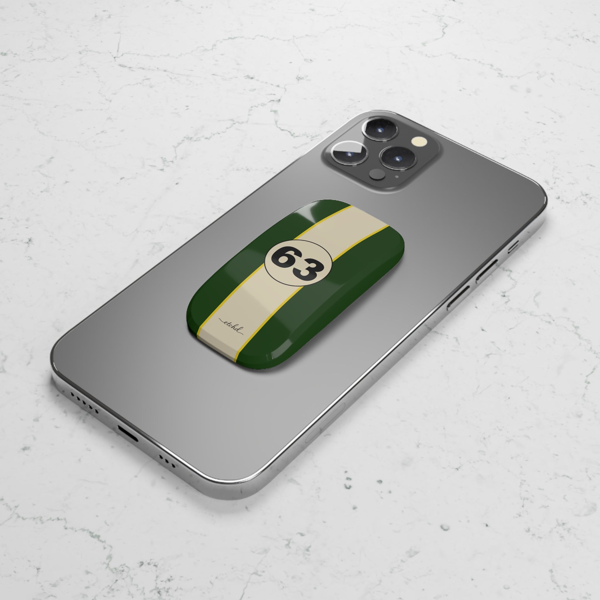 Heritage 63 Click-On Phone Grip by etchd, view 5