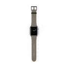 Cream & Brown Gingham Cinturino per smartwatch