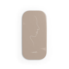 Line Profile Click-On Phone Grip by etchd