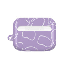 Lilac & Cream Floral AirPod Case by etchd, view 7