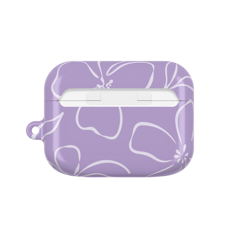 Lilac & Cream Floral AirPod Case by etchd, view 7