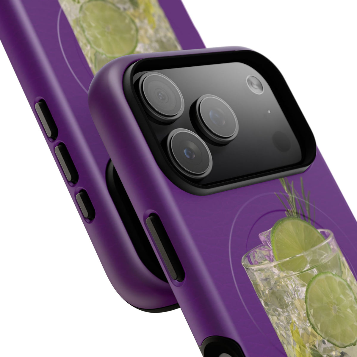Gin & Tonic Magnetic Phone Case by etchd, view 100