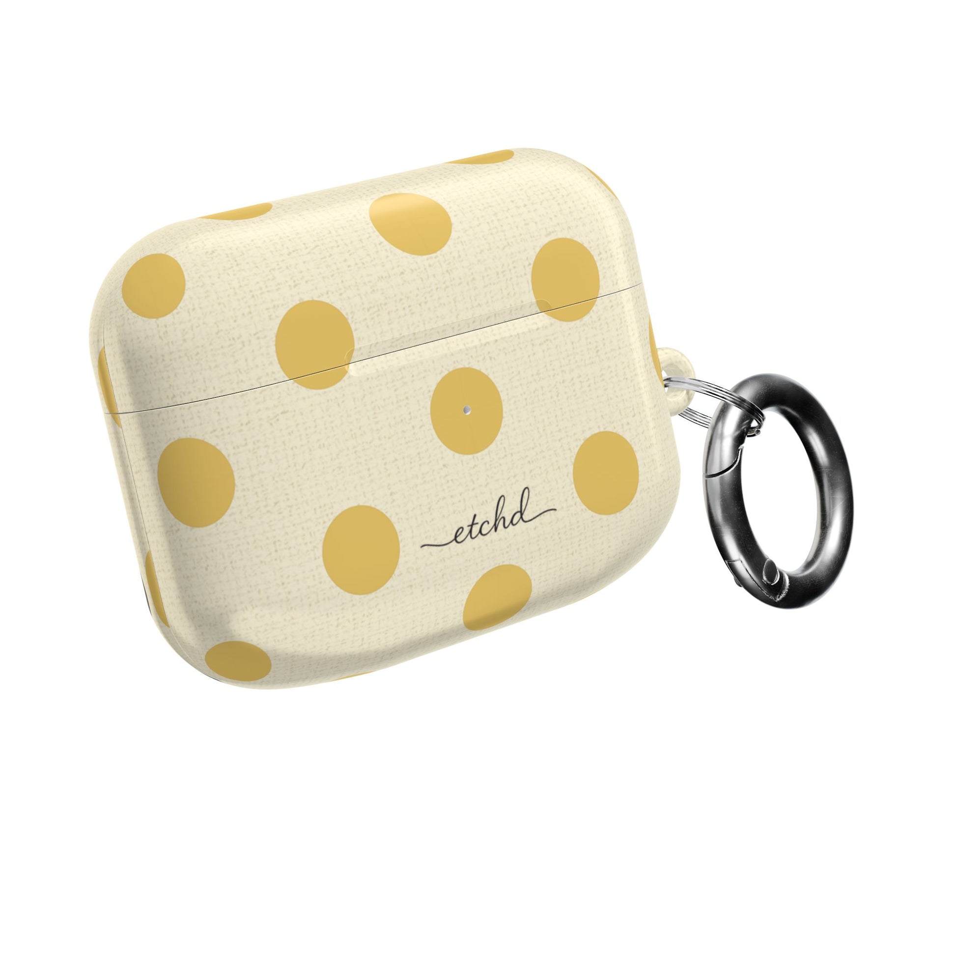 Butter & Cream Polka Dot AirPod Case by etchd, view 8