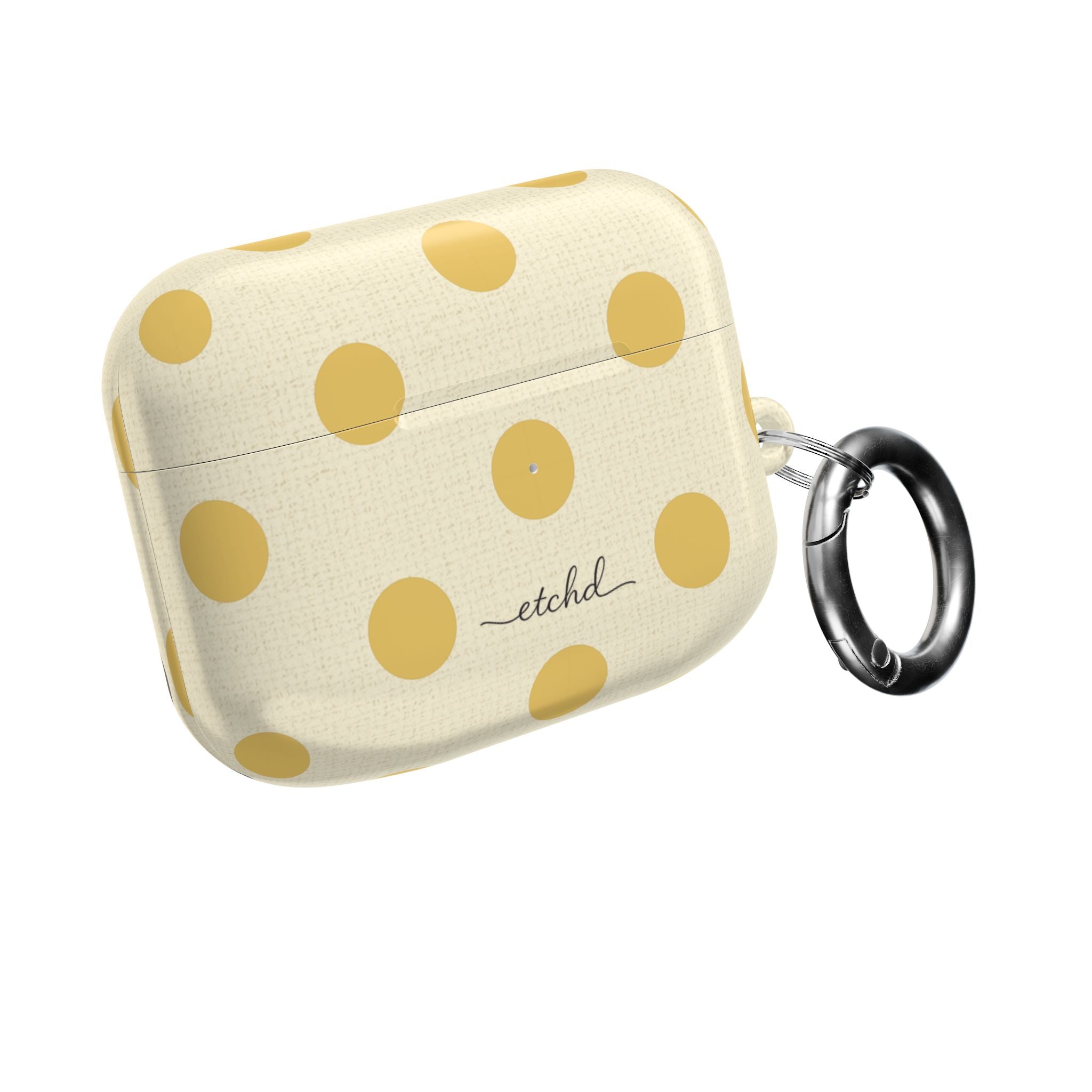 Butter & Cream Polka Dot AirPod Case by etchd, view 8