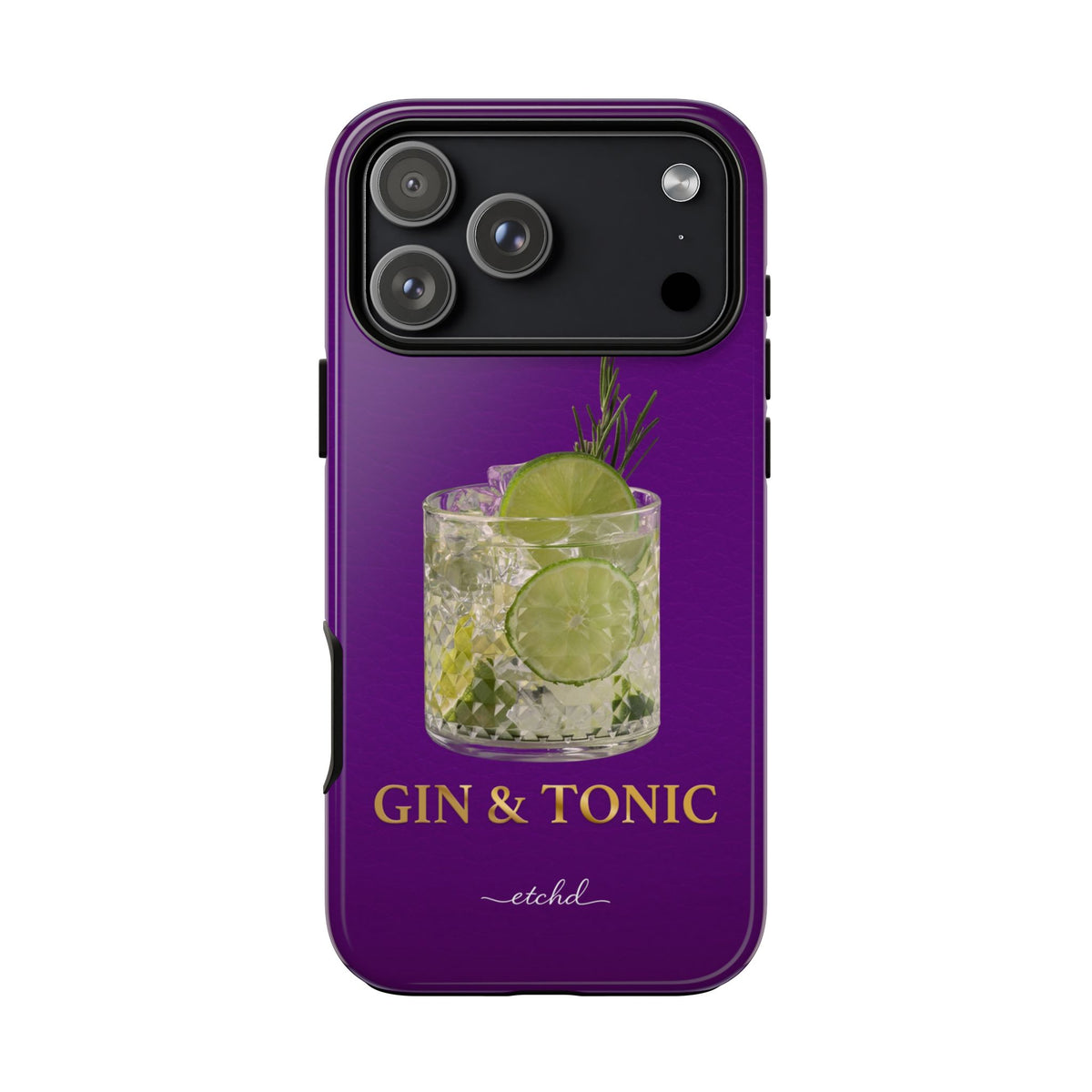 Gin & Tonic Phone Case by etchd, view 59