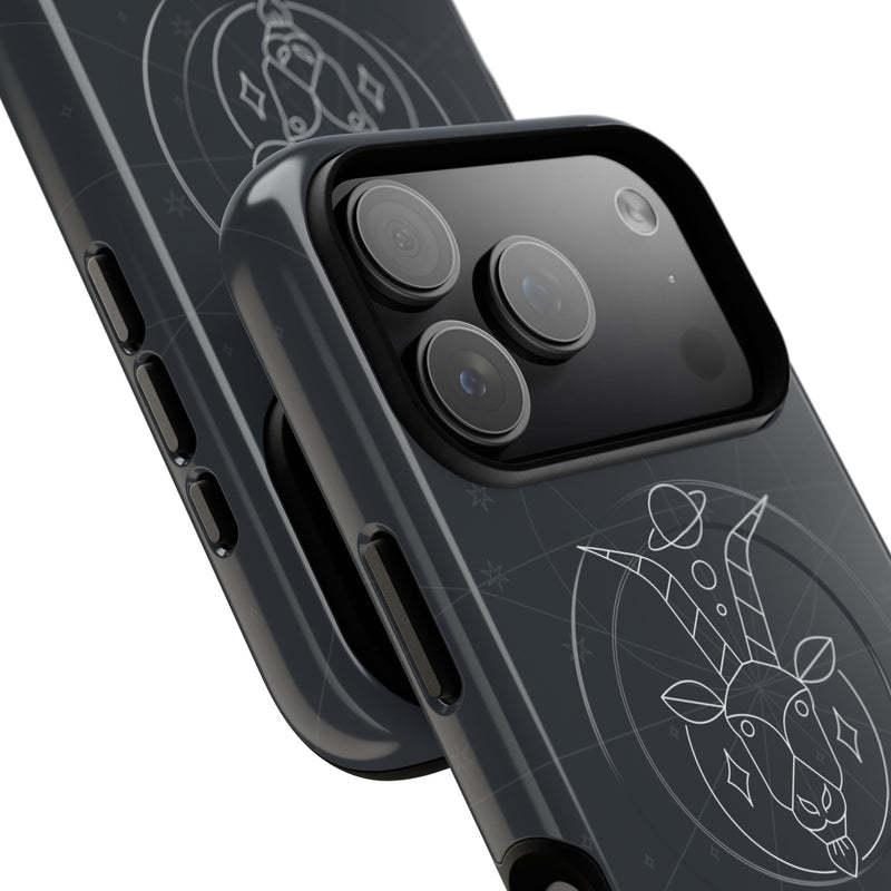 Capricorn Magnetic Phone Case by etchd, view 99