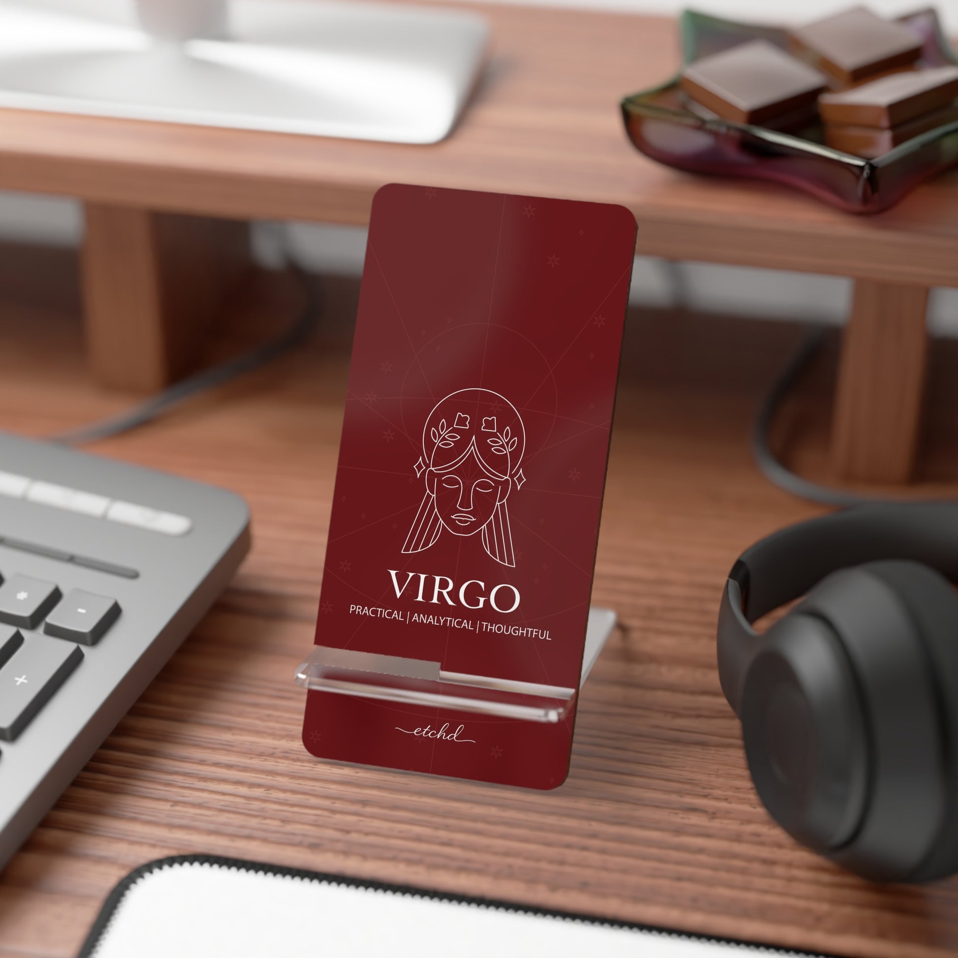 Virgo Phone Stand by etchd, view 3