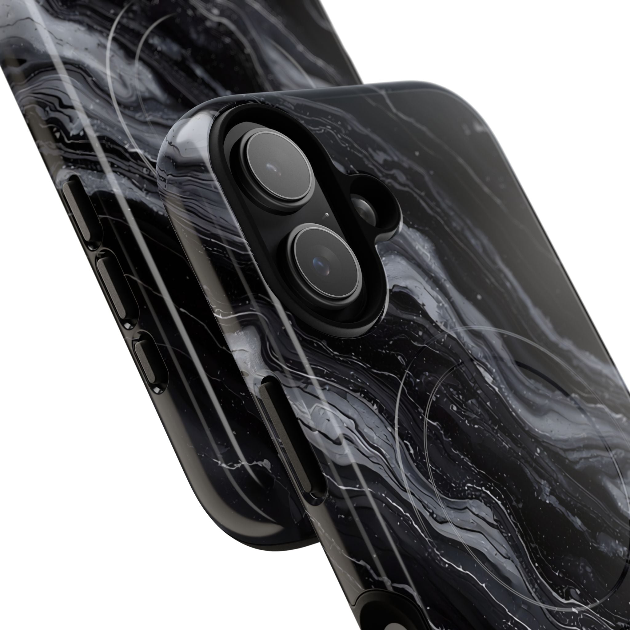Onyx Pearl Magnetic Phone Case by etchd, view 87