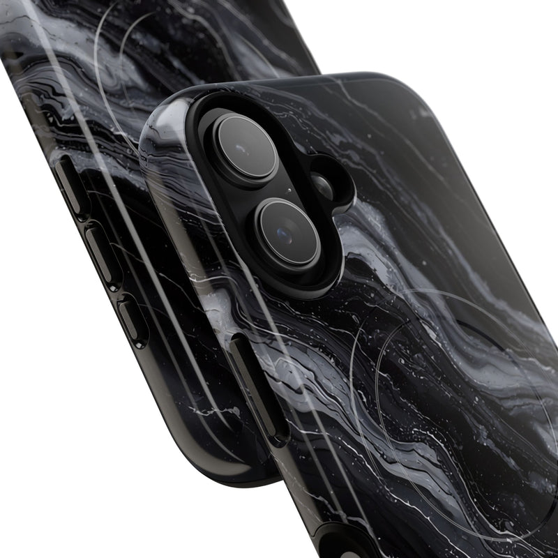 Onyx Pearl Magnetic Phone Case by etchd, view 87