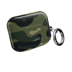 Green Camo AirPod Case by etchd, view 8