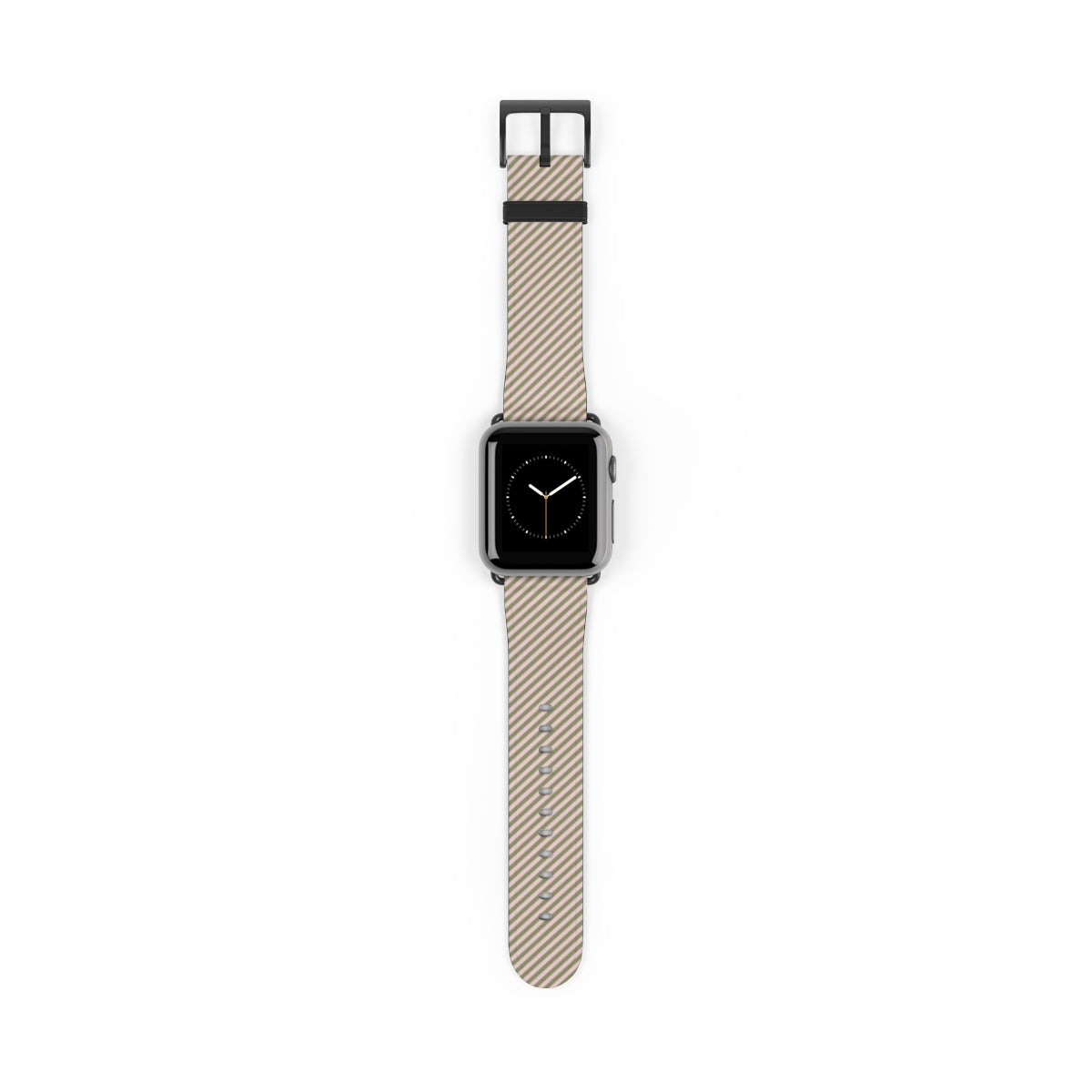 Green & Pink Striped Diagonal Correa para smartwatch de etchd