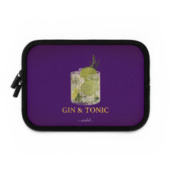 Gin & Tonic Laptop Sleeve by etchd, view 2
