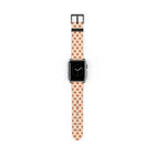 Terracotta & Cream Polka Dot Smartwatch Strap