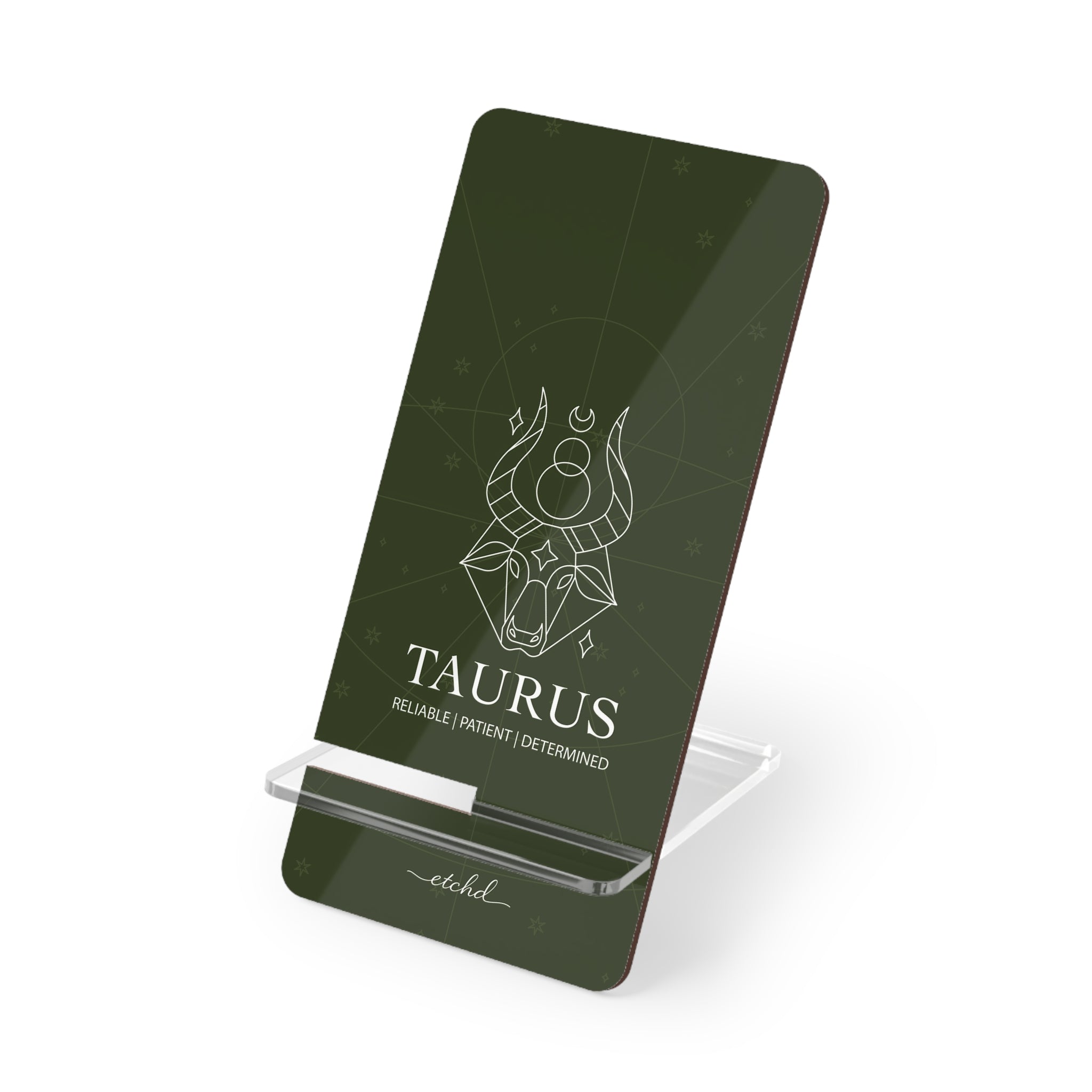 Taurus Phone Stand by etchd