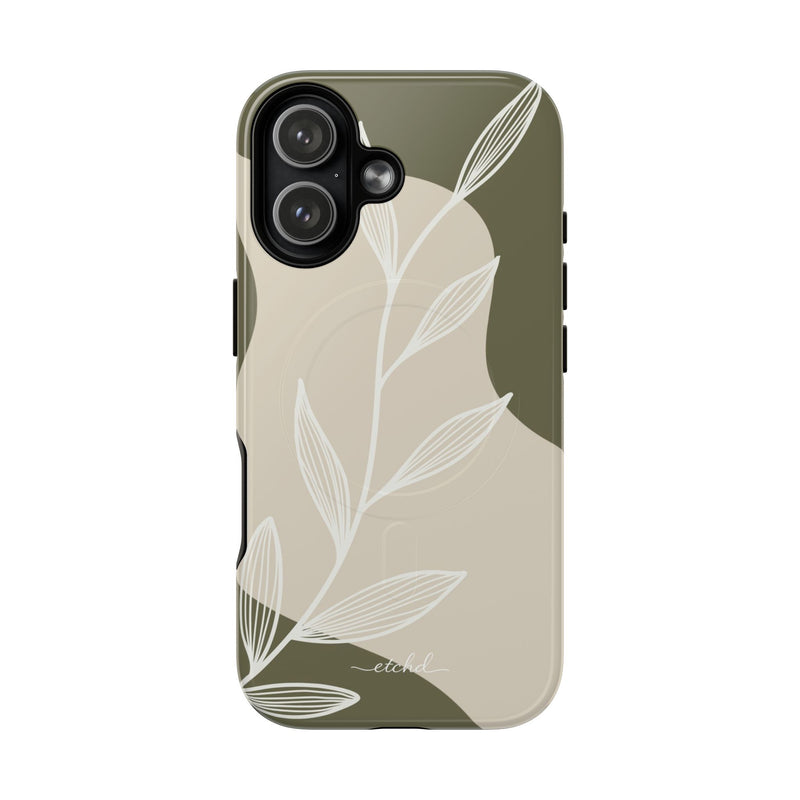 Olive Leaf Magnetic Phone Case-zoom-