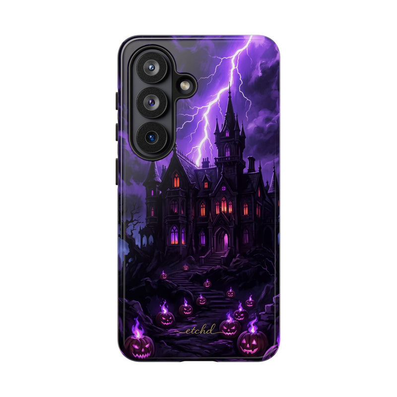 Violet Haunt Phone Case by etchd, view 61